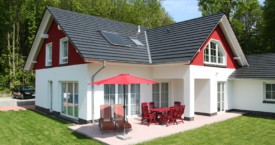 SH1 Terasse im Sommer